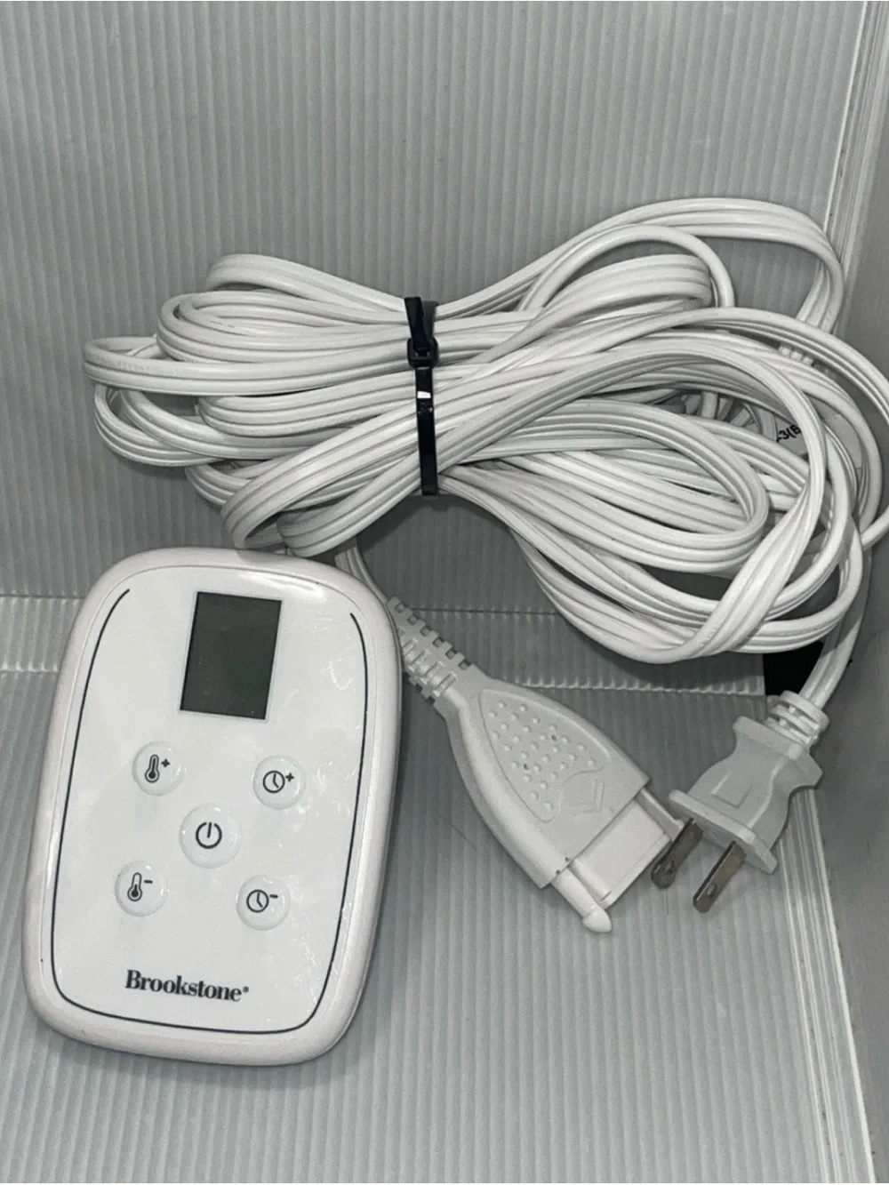 Brookstone LL-A16-10BQ Remote Controller Power Cord Heated Electric Blanket